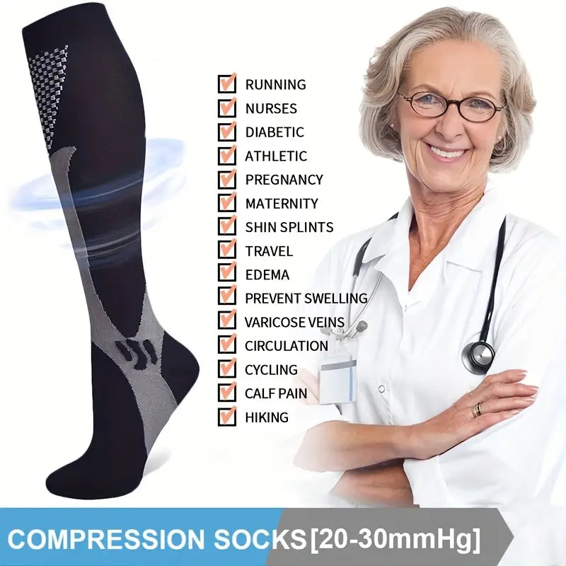 CompressFit™ -Sports Compression Socks