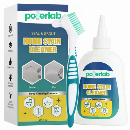 PowerLab Mold Remover Gel with Scrub Brush - 210g